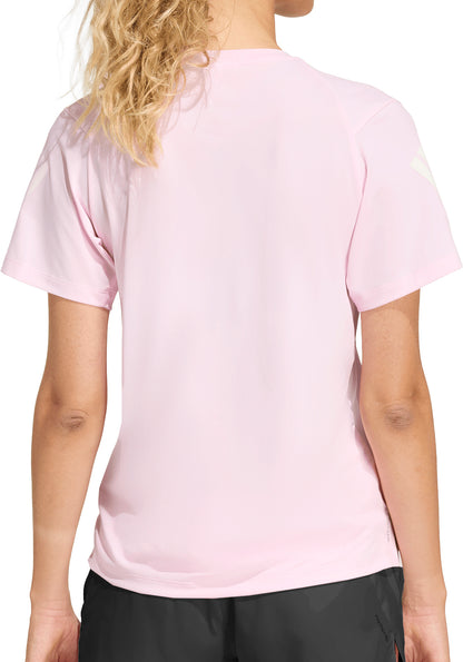 adidas Adi365 ClimaCool Short Sleeve Womens Running Top - Pink