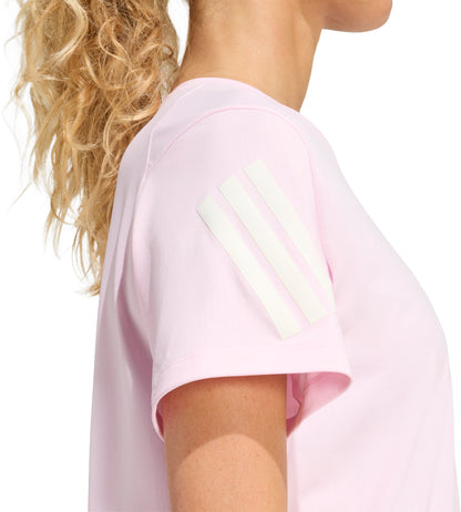 adidas Adi365 ClimaCool Short Sleeve Womens Running Top - Pink