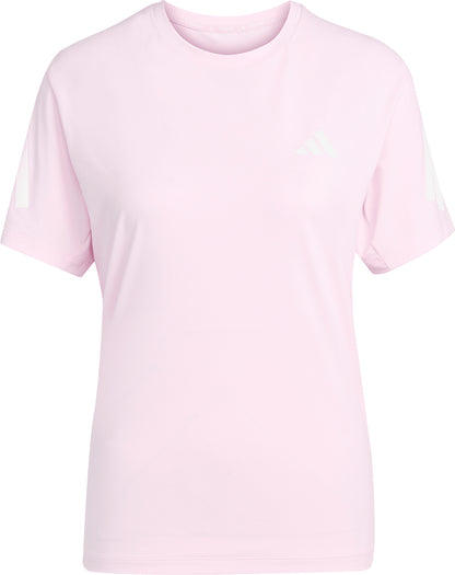 adidas Adi365 ClimaCool Short Sleeve Womens Running Top - Pink