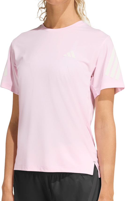 adidas Adi365 ClimaCool Short Sleeve Womens Running Top - Pink