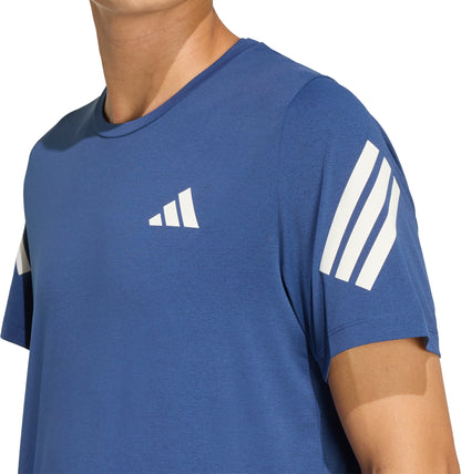 adidas Adi365 ClimaCool Short Sleeve Mens Running Top - Blue