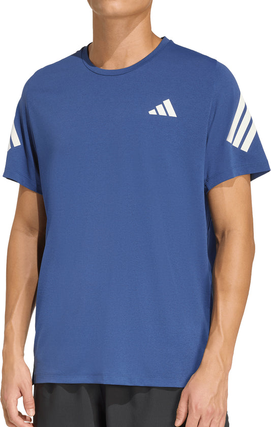 adidas Adi365 ClimaCool Short Sleeve Mens Running Top - Blue