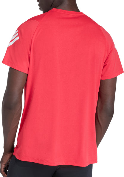 adidas Adi365 ClimaCool Short Sleeve Mens Running Top - Red