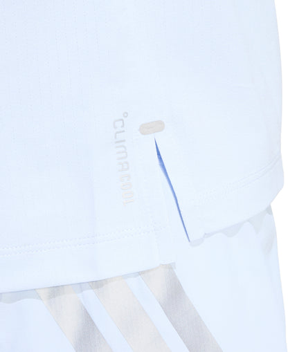 adidas Adi365 ClimaCool Short Sleeve Womens Running Top - Blue