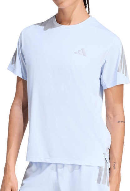 adidas Adi365 ClimaCool Short Sleeve Womens Running Top - Blue