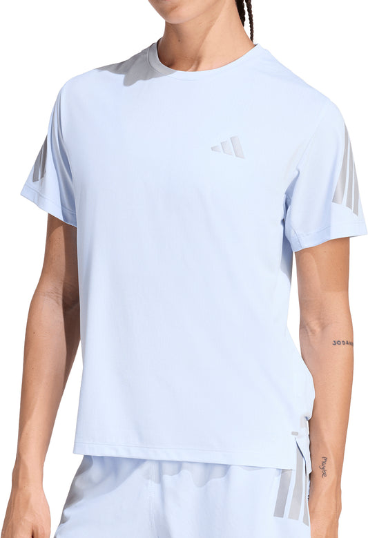 adidas Adi365 ClimaCool Short Sleeve Womens Running Top - Blue