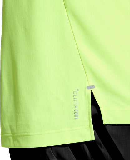 adidas Adi365 ClimaCool Mens Running Vest - Yellow