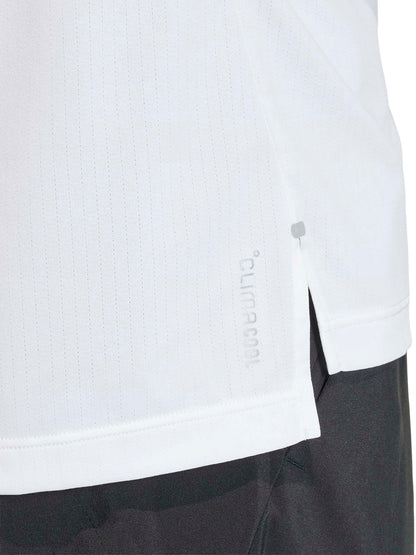 adidas Adi365 ClimaCool Mens Running Vest - White