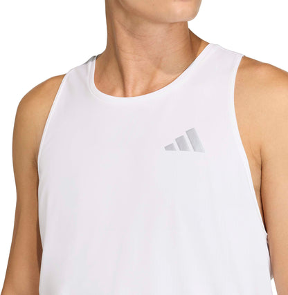 adidas Adi365 ClimaCool Mens Running Vest - White