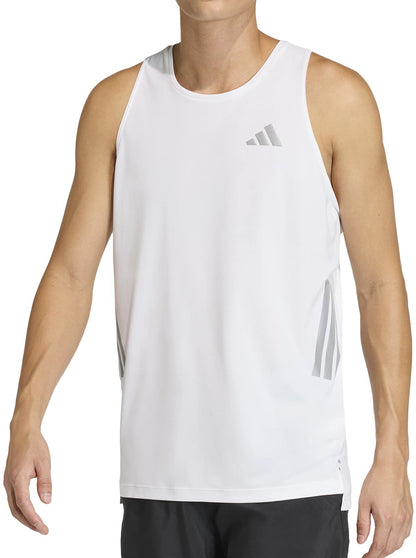 adidas Adi365 ClimaCool Mens Running Vest - White