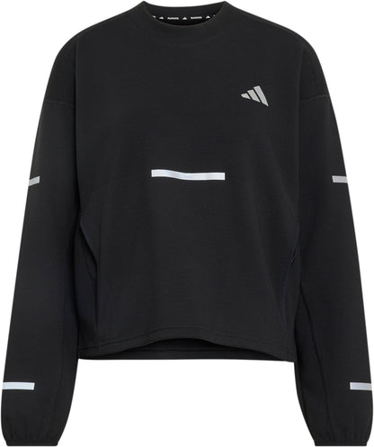 adidas Adi365 Long Sleeve Womens Running Top - Black