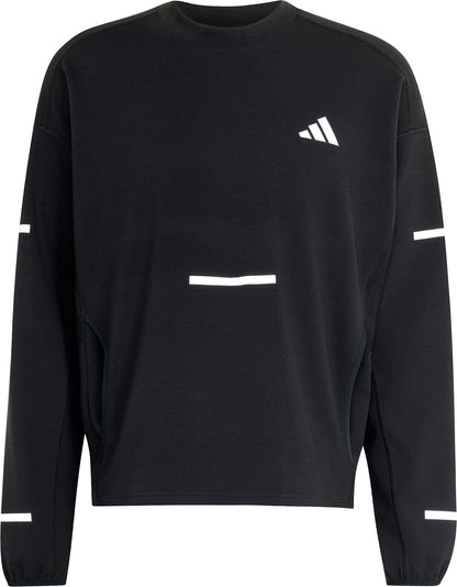 adidas Adi365 Long Sleeve Mens Running Top - Black