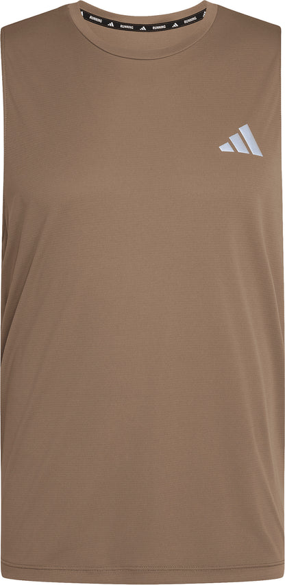 adidas Adi365 Essentials Mens Running Vest - Brown