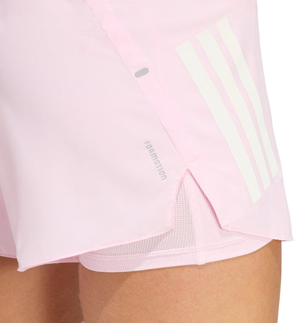 adidas Adi365 Formation 2 In 1 Womens Running Shorts - Pink