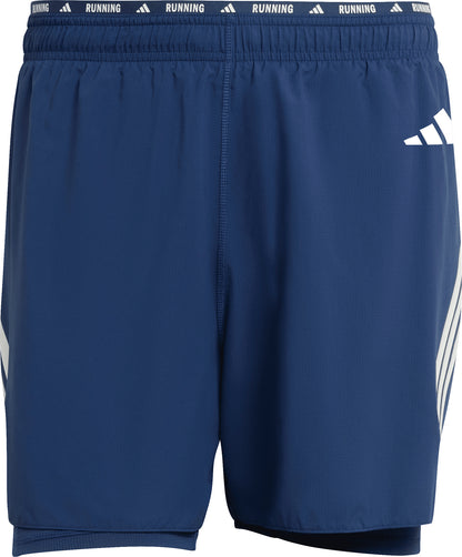 adidas Adi365 Formation 2 In 1 Mens Running Shorts - Blue