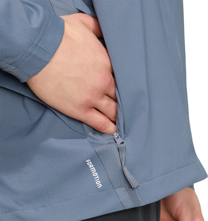 adidas Adi365 Formation Mens Running Jacket - Grey