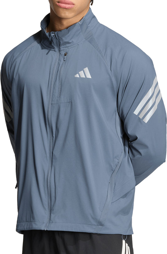adidas Adi365 Formation Mens Running Jacket - Grey