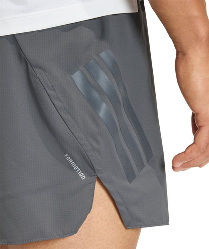 adidas Adi365 Formation 7 Inch Mens Running Shorts - Grey