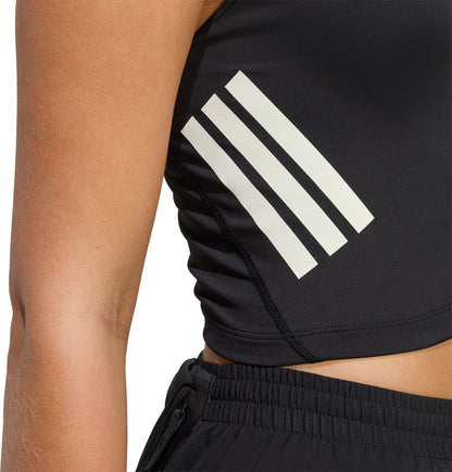 adidas Adi365 Iconic Womens Running Crop Top - Black