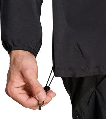 adidas Adi365 Iconic Mens Running Jacket - Black