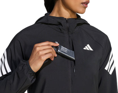 adidas Adi365 Iconic Womens Running Jacket - Black