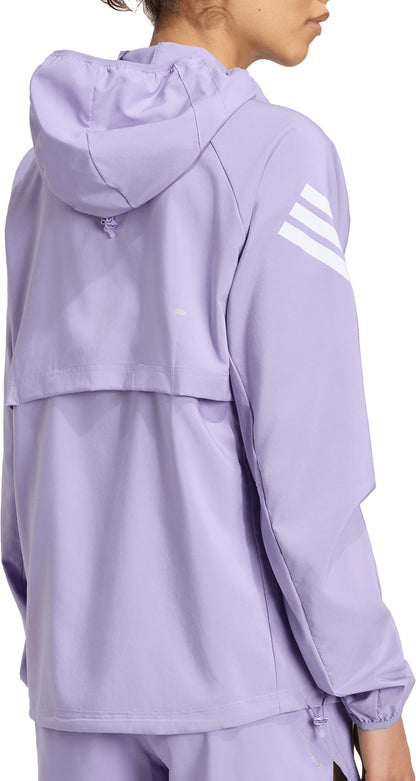 adidas Adi365 Iconic Womens Running Jacket - Purple
