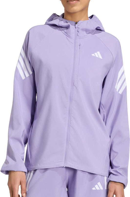 adidas Adi365 Iconic Womens Running Jacket - Purple