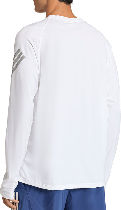 adidas Adi365 Iconic Long Sleeve Mens Running Top - White