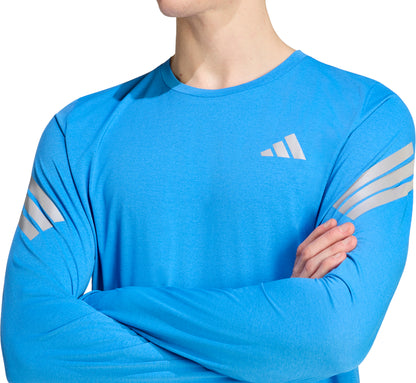 adidas Adi365 Iconic Long Sleeve Mens Running Top - Blue