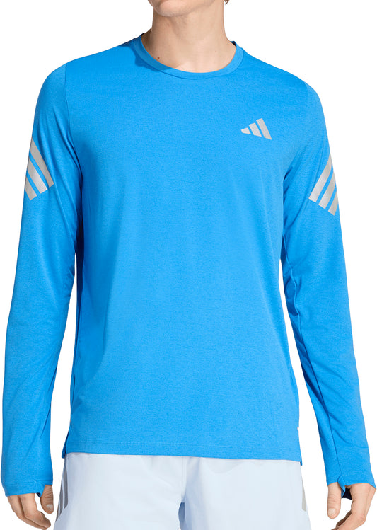 adidas Adi365 Iconic Long Sleeve Mens Running Top - Blue