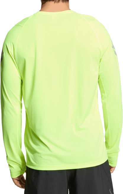 adidas Adi365 Iconic Long Sleeve Mens Running Top - Yellow