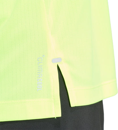 adidas Adi365 Iconic Long Sleeve Mens Running Top - Yellow