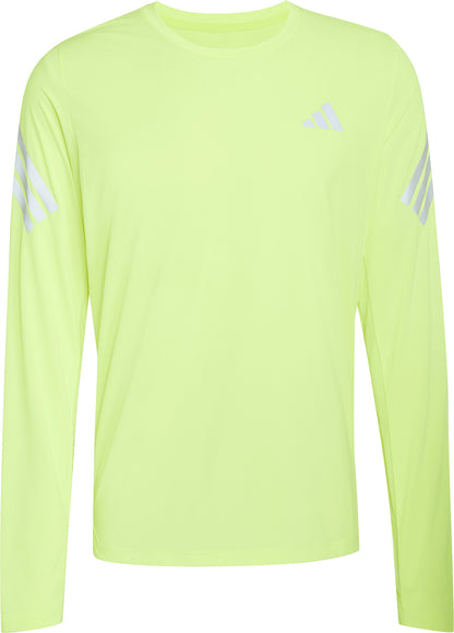 adidas Adi365 Iconic Long Sleeve Mens Running Top - Yellow