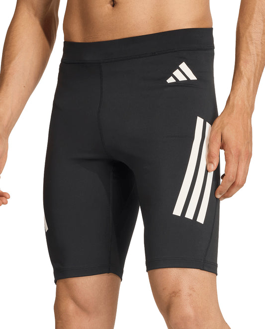 adidas Adi365 Iconic Mens Short Running Tights - Black