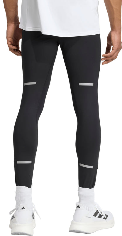 adidas ADI365 ClimaWarm+ Mens Long Running Tights - Black