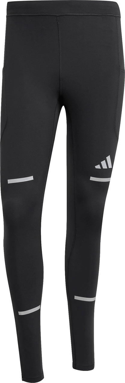 adidas ADI365 ClimaWarm+ Mens Long Running Tights - Black