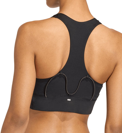 adidas Adi365 Pocket Medium Support Womens Sports Bra - Black