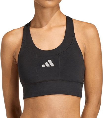 adidas Adi365 Pocket Medium Support Womens Sports Bra - Black
