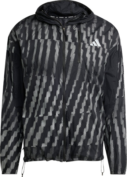 adidas Adi365 Reflective Mens Running Jacket - Black