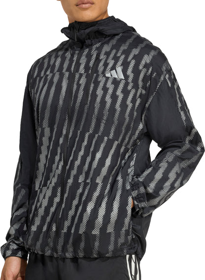 adidas Adi365 Reflective Mens Running Jacket - Black