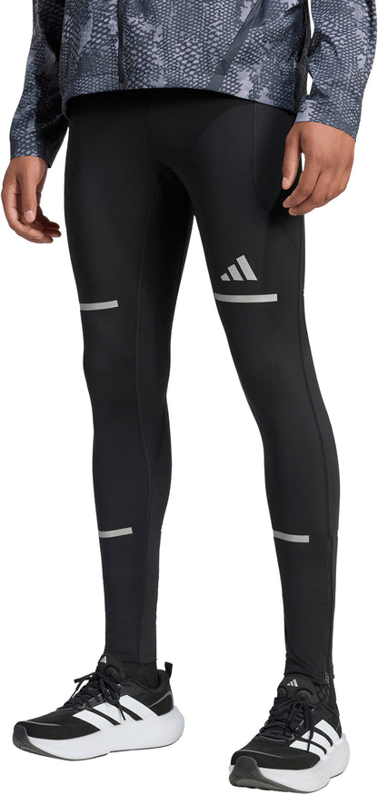 adidas Adi365 Warm Mens Long Running Tights - Black