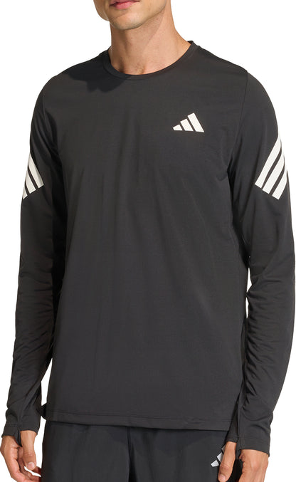 adidas Adi365 Iconic Long Sleeve Mens Running Top - Black