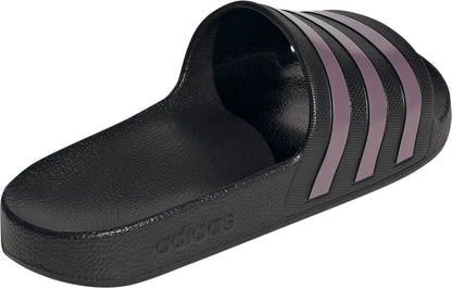 adidas Adilette Aqua Womens Sliders - Black