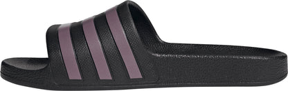 adidas Adilette Aqua Womens Sliders - Black