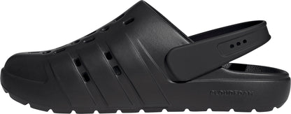 adidas Adilette Clog Sliders - Black
