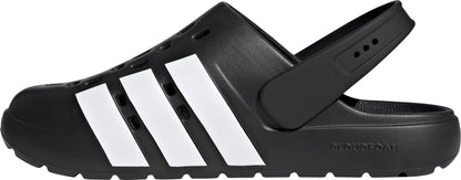 adidas Adilette Clog Sliders - Black