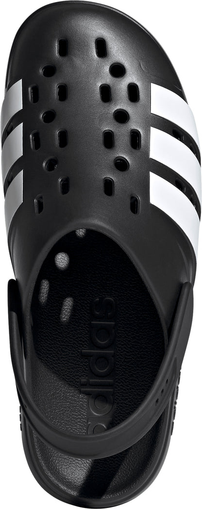 adidas Adilette Clog Sliders - Black