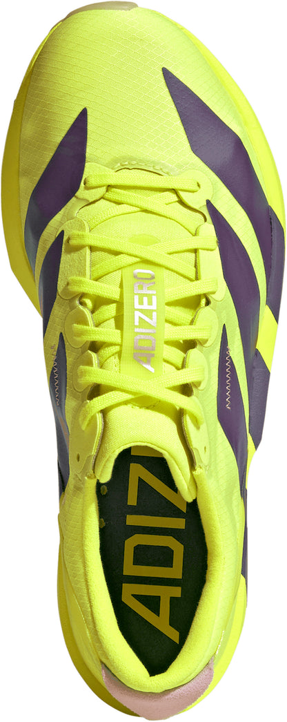 adidas Adizero Adios 9 Womens Running Shoes - Yellow