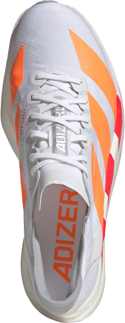 adidas Adizero Adios Pro 4 Mens Running Shoes - White