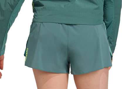 adidas Adizero Archive Gel 3 Inch Womens Running Shorts - Green